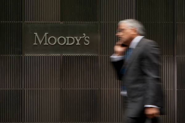 Moody’s downgrades its outlook on Ireland’s banking system