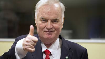 Mladic convicted of genocide and war crimes by UN tribunal