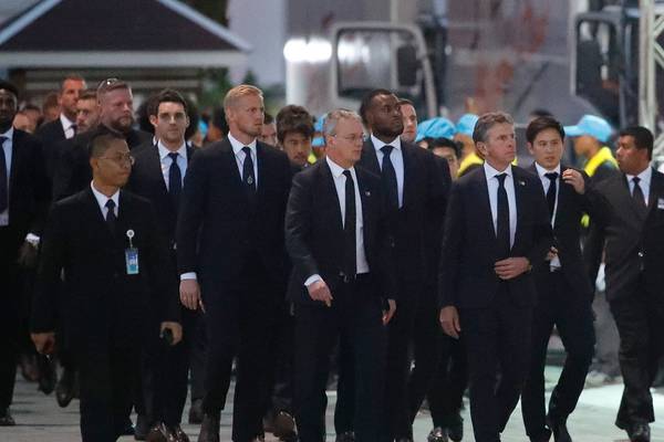Leicester players pay respects at Srivaddhanaprabha’s funeral