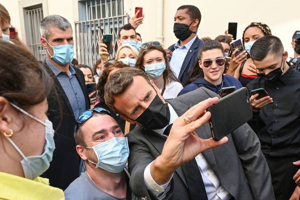 Macron slapped in face by member of public during walkabout