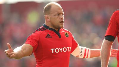Munster’s BJ Botha out for four weeks