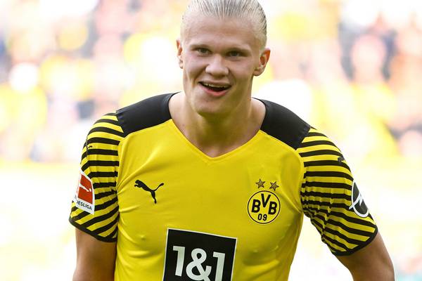 Manchester City confirm signing of striker Erling Haaland from Borussia Dortmund
