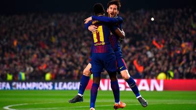 Messi turns drought to glut as Barca dump out Chelsea