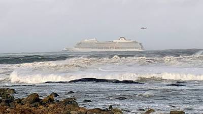 Luxury cruise ship carrying 1,300 people is evacuated off Norway