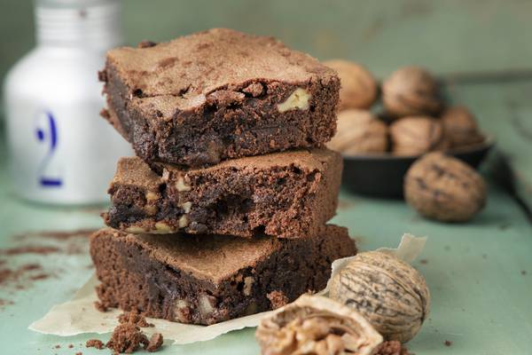 Classic chocolate brownies: the ultimate chocolate tray bake