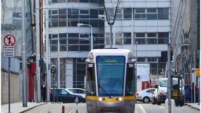 Teenager accused of throwing black paint on crowded Luas