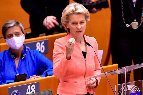 Von der Leyen issues rallying call for EU’s member states