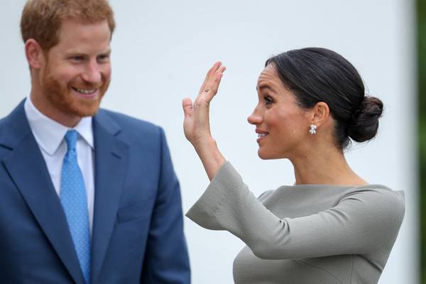 Mood shifts from fun to sombre as royals visit Famine memorial