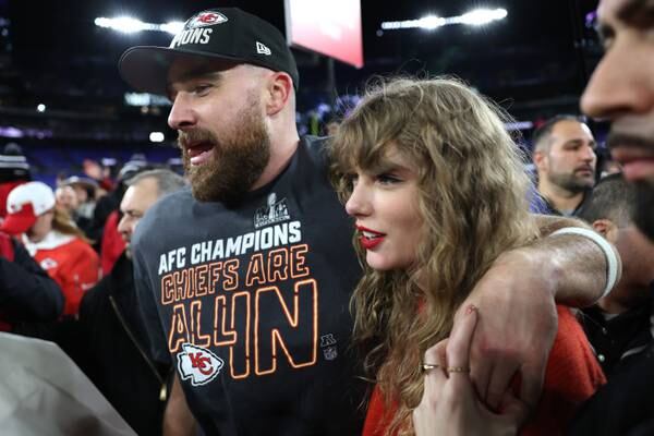 Malachy Clerkin: The machine got Tiger Woods in the end and now it has Travis Kelce and Taylor Swift in its sights