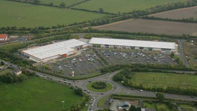 Naas retail park at Newhall complex on N7 for sale with guide price of €21.5m