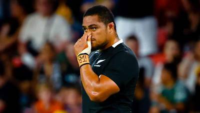 All Blacks prop Tu’ungafasi cops three-week ban for high hit