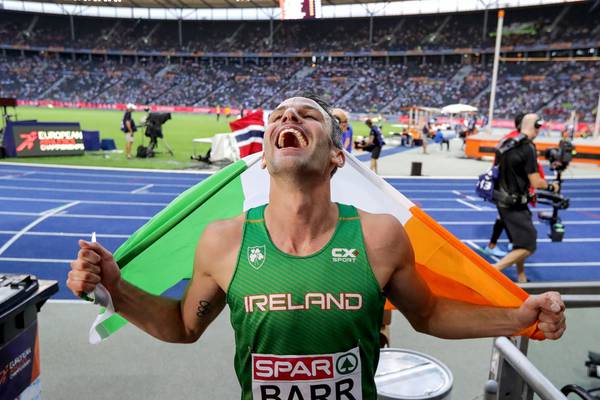 Thomas Barr named Track and Field Athlete of the Year
