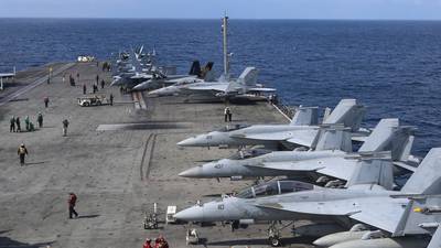 US aircraft carrier enters South China Sea amid Taiwan tensions