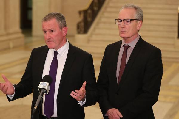 Sinn Féin downplays war of words as Stormont talks turn ‘tetchy’