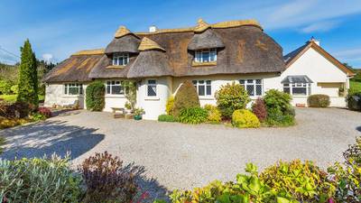 Postcard perfect thatched cottage in Delgany for €850,000