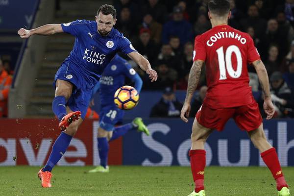 Jamie Vardy and Leicester rediscover swagger as Liverpool stagger on
