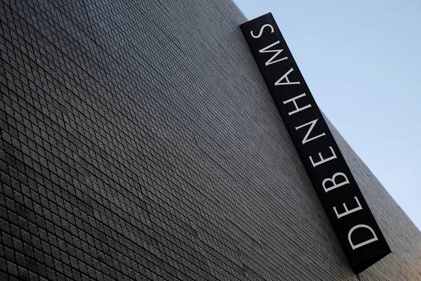 Debenhams shareholders may face wipeout in restructuring